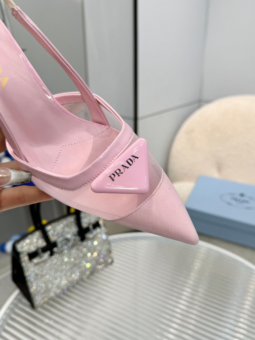 Cotton Candy Heels - Pink